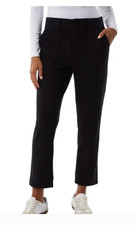 Women's Black 32 Degrees Women's Twill Ankle Pant XL