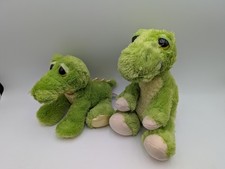 Aurora Green Dinosaur Alligator Plush Lot Stuffed Animal Toy