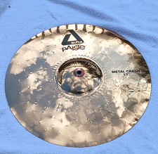RARE PAISTE ALPHA 17'' METAL CRASH GREAT CONDITION NO CRACKS HARD TO FIND
