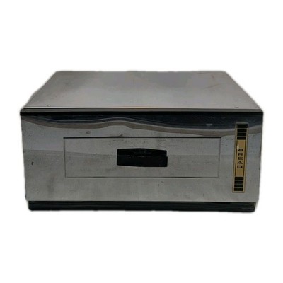 Vtg  Kromex Chrome Bread Box MCM Mid Century Stainless Kitchen Storage