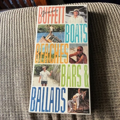 JIMMY BUFFETT BOATS BEACHES BARS & BALLADS 1992 4-CD SET OOP MCA PRINT 