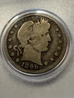 1896 P Philadelphia Barber Quarter Mid Grade Coin