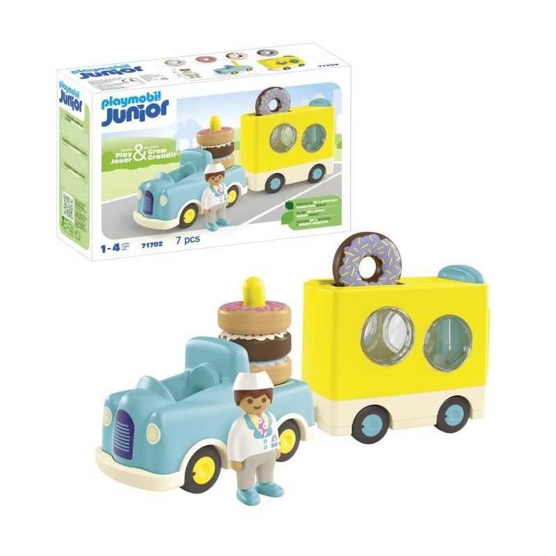 PLAYMOBIL JUNIOR 71702 Camion de donuts pour les tout-petits dès 1 an