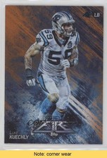 2014 Topps Fire Foil Flame Luke Kuechly #2 READ h3a