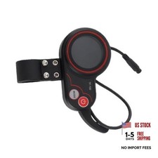 Electric Scooter Thumb Throttle, Durable Plastic with Speedometer Display 60V