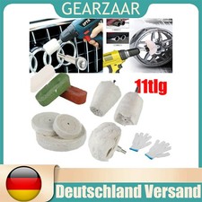 Polierköpfe Polieraufsatz Polierscheibe mit Spanndorn Für bohrmaschine Werkzeug