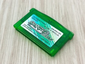 Pokemon Emerald Gameboy Advance Japanese Tested Authentic New Battery GBA
