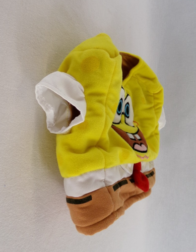 Top trapuntato Build A Bear Sponge Bob trovato su un orso - Usato in ottime condizioni - Foto 7 di 10