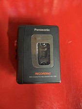 Panasonic Mini Cassette Recorder RQ-L309 Cassette Player works great