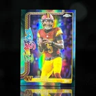 2025 Topps Chrome #FS-14 Jayden Daniels Future Stars Refractor Commanders QB