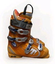 Tecnica Diablo Magnesium Ski Boots, Size 29 – Bright Orange, Excellent Condition