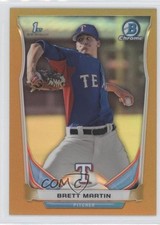 2014 Bowman Draft Chrome Gold Refractor 18/50 Brett Martin #CDP116 0f8