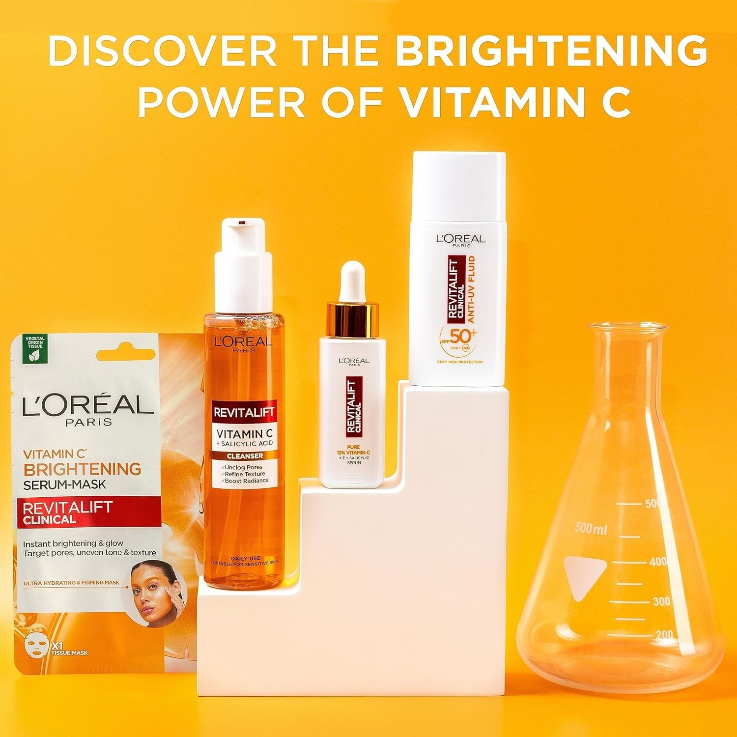 L’Oréal Revitalift Brightening Cleanser with Vitamin C 150ml