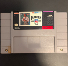EA SPORTS Madden NFL '94 (Super Nintendo SNES) NTSC-U/C (US/Canada) Cart