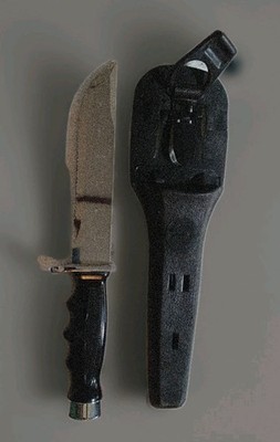 VOIT AMF Swimaster 2K20 Diving Knife 1970s Stainless Very Rare Near Mint  