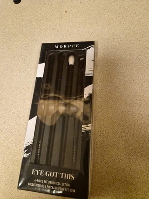 Morphe Eye Got This 4-Piece Black Eye Brush Collection Eye Shadow Brush Set