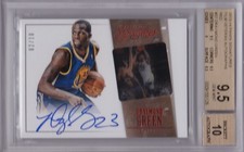 DRAYMOND GREEN 2013-14 Panini Signatures #37 Film #d 02/10 BGS 9.5/10 auto