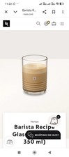 Nespresso Recipe Glas (small) und Kit