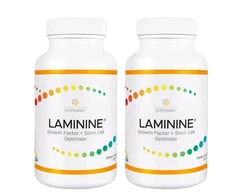 2 AUTHENTIC LifePharm Laminine Supplement 120 Capsules Total - EXP 07/2026!