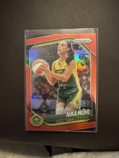 2025 Panini Prizm WNBA - Nika Muhl #127 Red Prizm /299. Storm