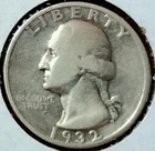 1932-S Key Date Washington Quarter, better grade, Natural Beautiful Coin!