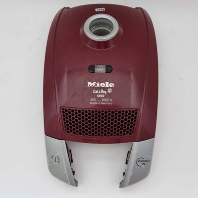 Miele Staubsauger - Deckel - Compact C2/S6 - rot - Cat & Dog 6000 - Original Gebrauchtteil