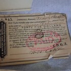 J.B. Watkins Land & Mortgage Co. Lawrence Kansas $45 Coupon/Promissory Note Lot — photo 6