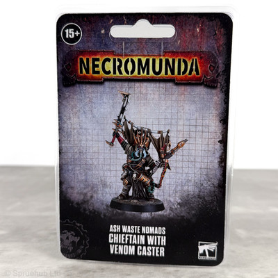 Forge World Ash Waste Nomads Chieftain With Venom Caster | Necromunda