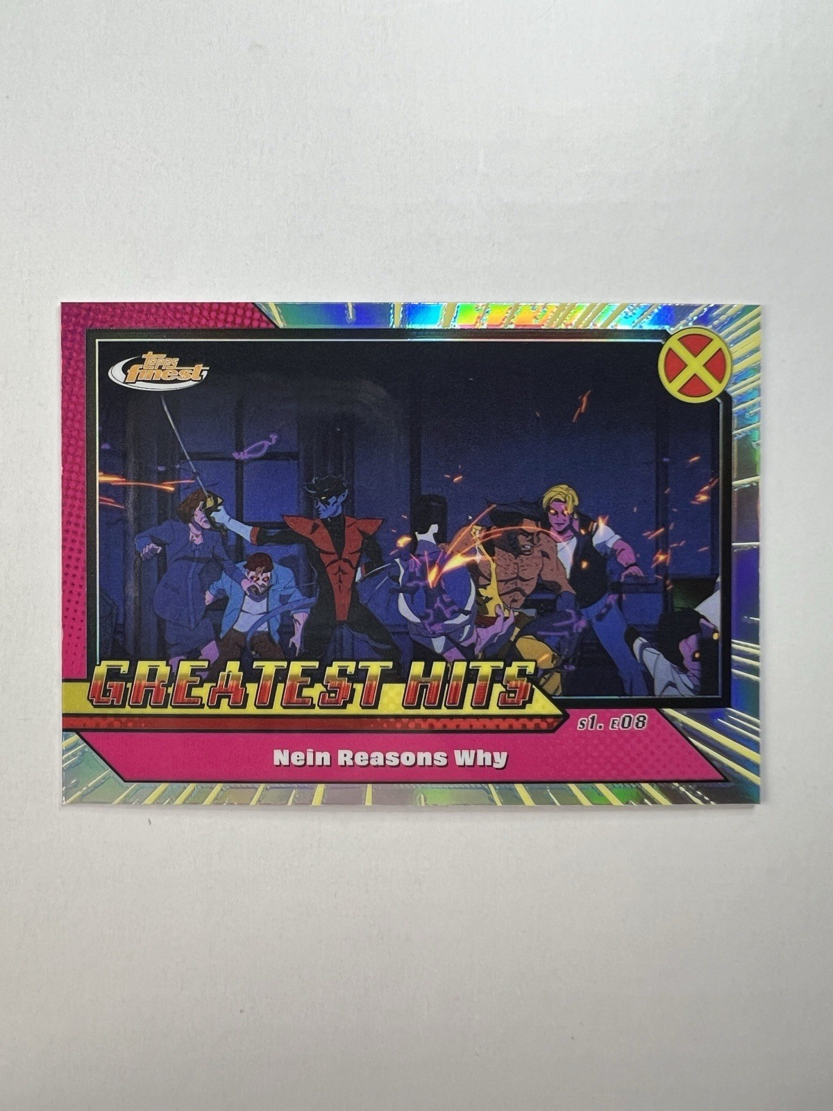 2025 Topps Finest X-Men '97 Greatest Hits - NEIN REASONS WHY #GH-15