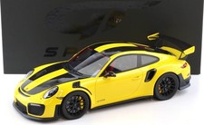 2018 Porsche 911 991-2 GT2 RS Coupe Yellow/Black in 1:12 scale by GT Spirit