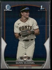 2023 Bowman Draft #BD-136 Quinn McDaniel