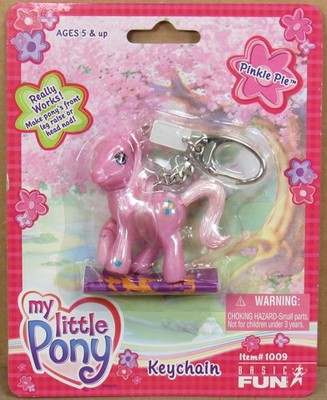 My Little Pony ''Pinkie Pie'' Keychain by Basic Fun NIP 2003