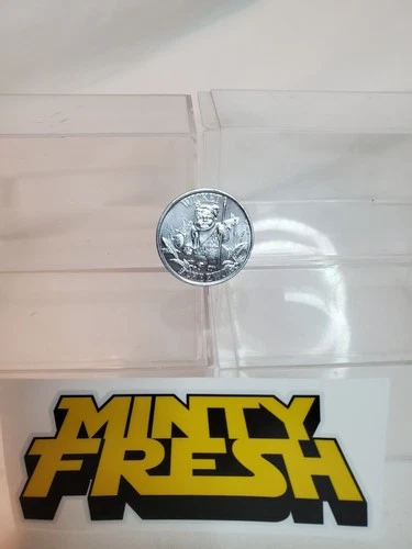 Vintage Star Wars POTF Wicket The Ewok Coin 1984 Kenner ROTJ w/protective case