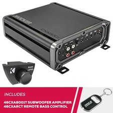 Kicker 46CXA8001T Mono Subwoofer Amplifier an...