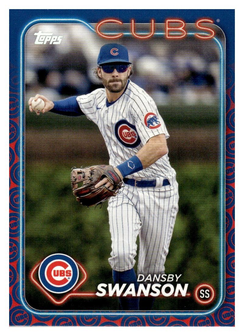2024 Topps #164 Dansby Swanson Team Color Border Variation