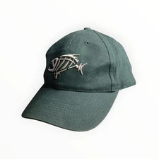G Loomis Fishing Hat Embroidered Logo Cotton Cap Adjustable One Size Green
