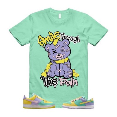 NEW! Dunk Easter Air Force Emerald Rise Yellow Hydrangeas Shirt Match SMILE2