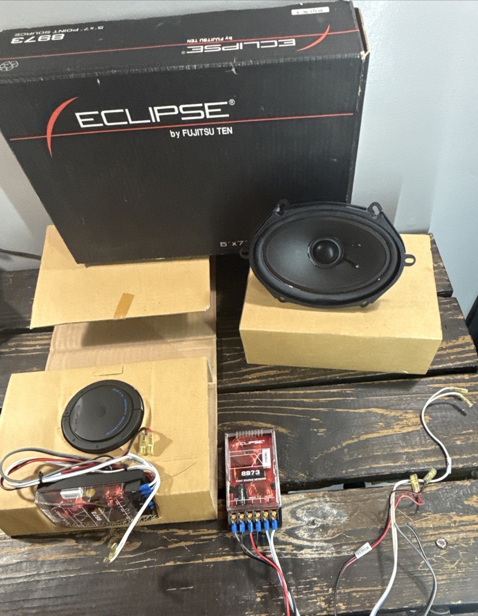 Eclipse Fujitsu Ten 8973 5”x7