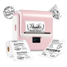 Bluetooth Thermal Label Maker, 3.15 Printer for Home, School  Business