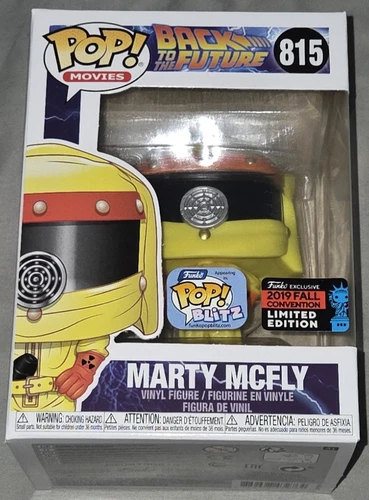 Marty McFly Funko Pop 2019 Fall Convention Exclusive 815 Back to the Future