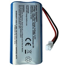 2S1P 7.4V 3400mAh  battery pack built in BMS protection and PH 2.0 plug