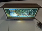 Vintage Olympia Beer Motion Waterfall Lighted Cash Register Sign And Clock Works