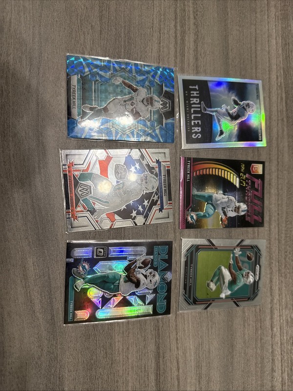 Tyreek Hill Lot Of 6 Cards 