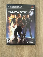 Fantastic 4 (Sony PlayStation 2, 2005) Fantastic Four PS2 Complete With manual