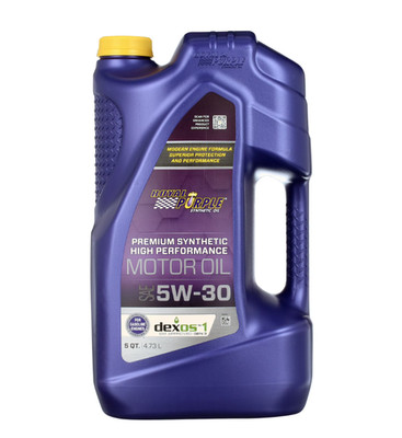 High Performance Motor Oil 5W-30, PremiumSynthetic Motor Oil, 5 Quarts
