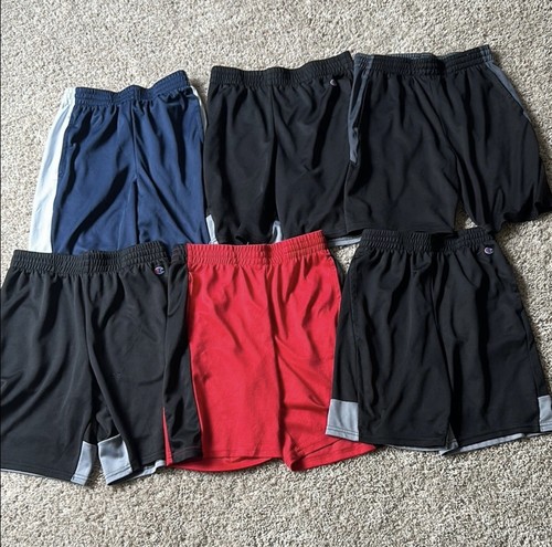 Lot Of 6 Youth Champion Shorts Size 14/16