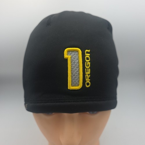 Oregon Ducks Hat Cap Winter Knit Beanie Black NCAA New Pacific Headwear