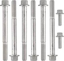 Water Pump & Thermostat Housing Bolt Kit Fits for 1997-2014 LS Series...