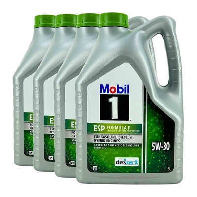 MOBIL 1 ESP Formula P 5W-30 Motorenöl dexos2, MB 229.31, PSA B71 2290, 4x5 Liter