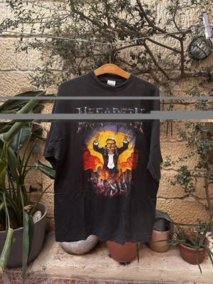 Megadeth Countdown to Extinction 1992 Metal T Shirt Size XL